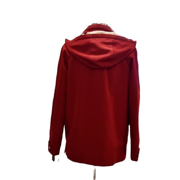 Gallery Merlot Removable Lining/Hood Utility Trench Coat - Picture 5 of 10